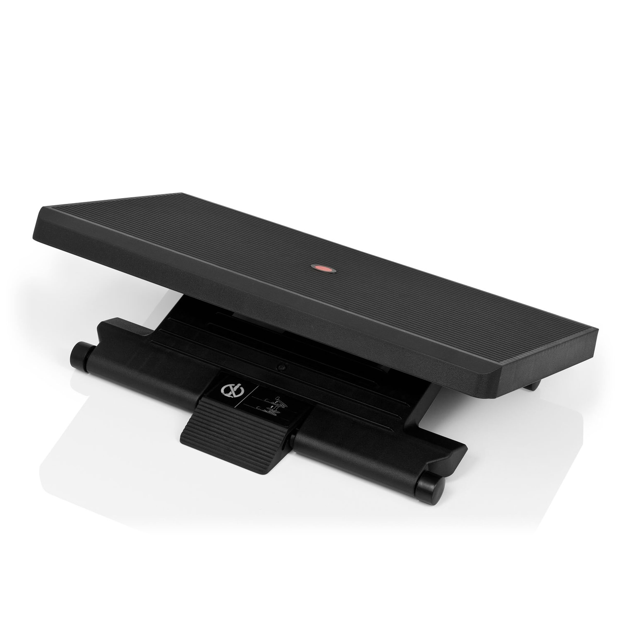 hjh OFFICE 721040 Fußstütze PIEDINO Stripe PRO, neigbar höhenverstellbar, schwarz