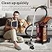 KJLQDZSW Wet and Dry Vacuum Cleaner 21L, 3600w, Industrial Vacuum Cleaner, 5m Cable Home Carpet Upholstery Cleaner,Floor, Grout, Tile, Sofa, Carpet, Carpet