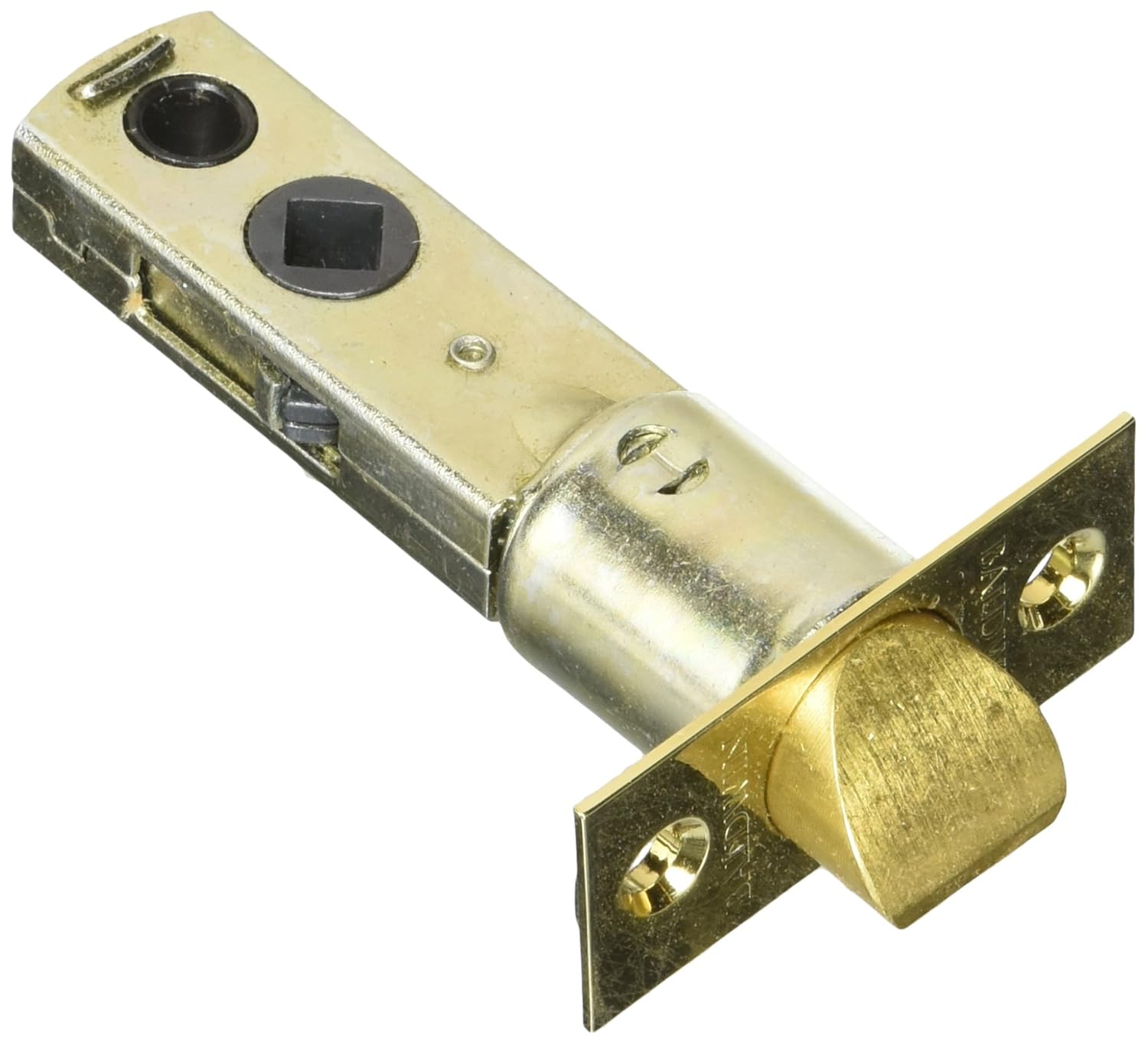 Baldwin 0418260LTP Mortise Door Bolt Less Turn Piece, Bright Chrome