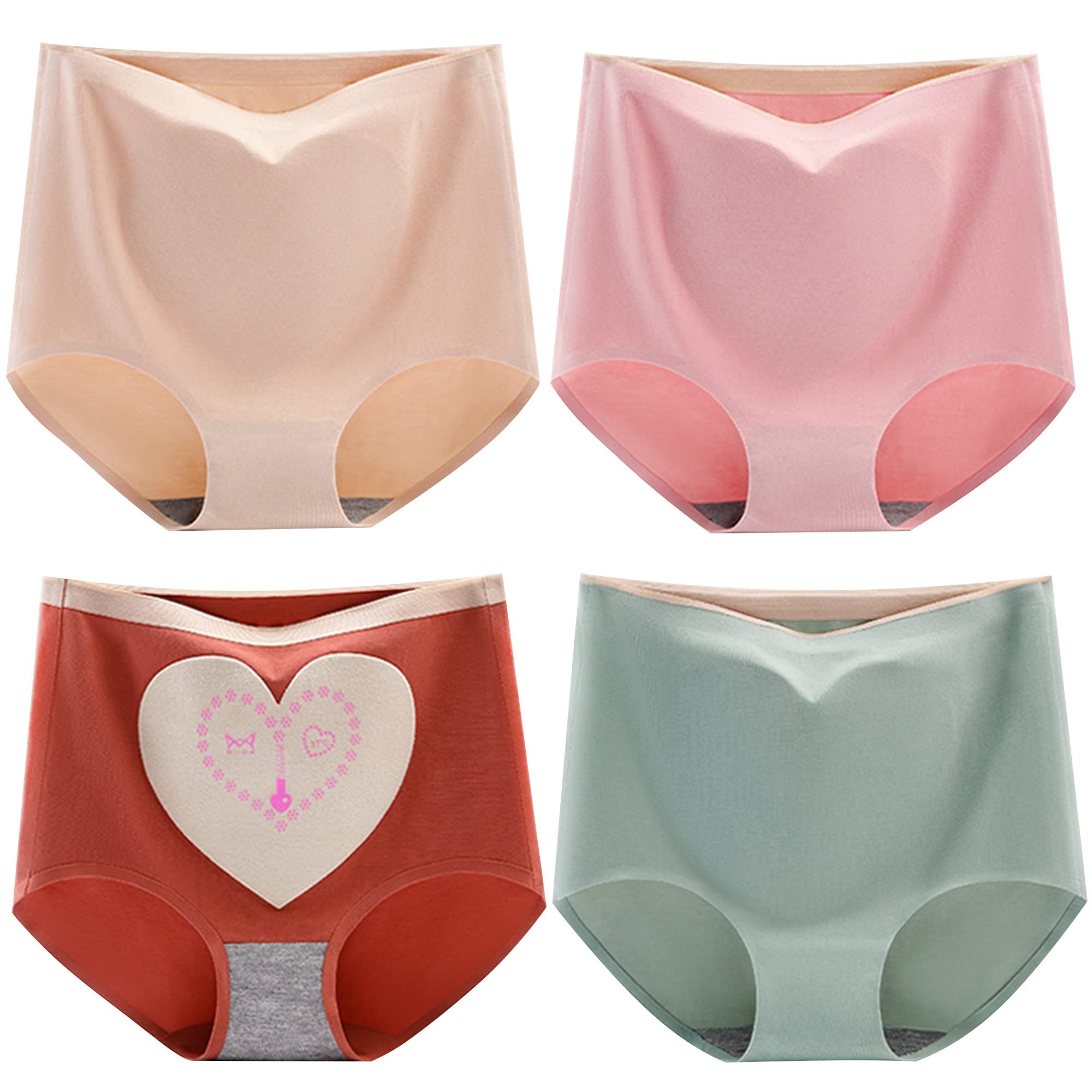 Culotte menstruelle anti-fuite taille haute pour stopper les fuites en post-partum coton