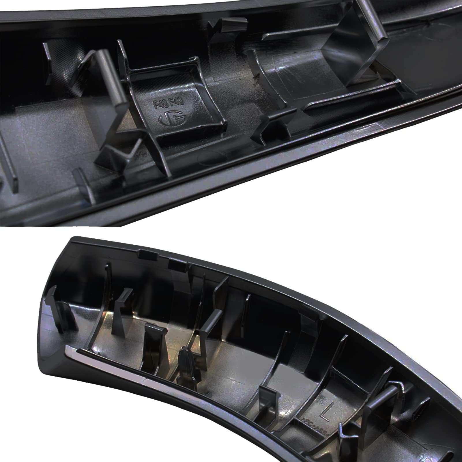 TTCR-II Compatibile con Maniglia bmw X1 F48 2015-2019,X2 F39 2017-2019 Maniglia Porta Interna X1 F48 Maniglie Interne per Portiere Auto X2 F39 Sinistra Maniglie-Nero