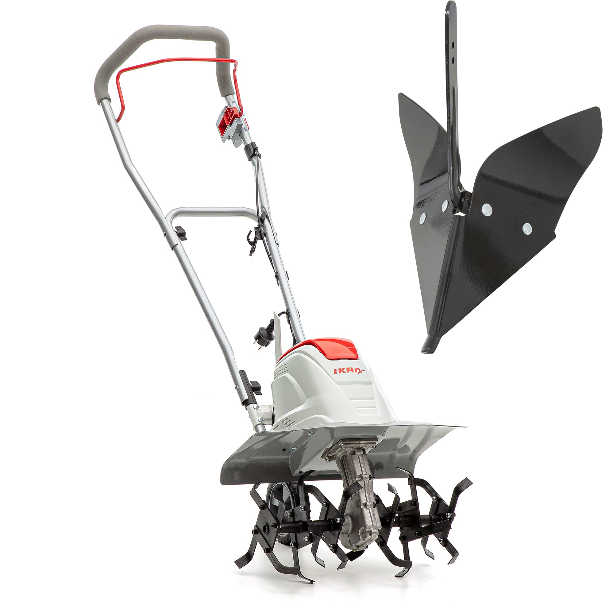 IKRA Electric hoeing cultivator Fem 1500, Useful width 17-45 cm, 1500W, Incl. plow floater