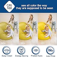 Vista 4 de R7S - Bombillas halógenas de 100 W, regulables, 120 V, 3.071 in, tipo T3 J, con larga vida útil, bombillas lineales de doble extremo blanco cálido