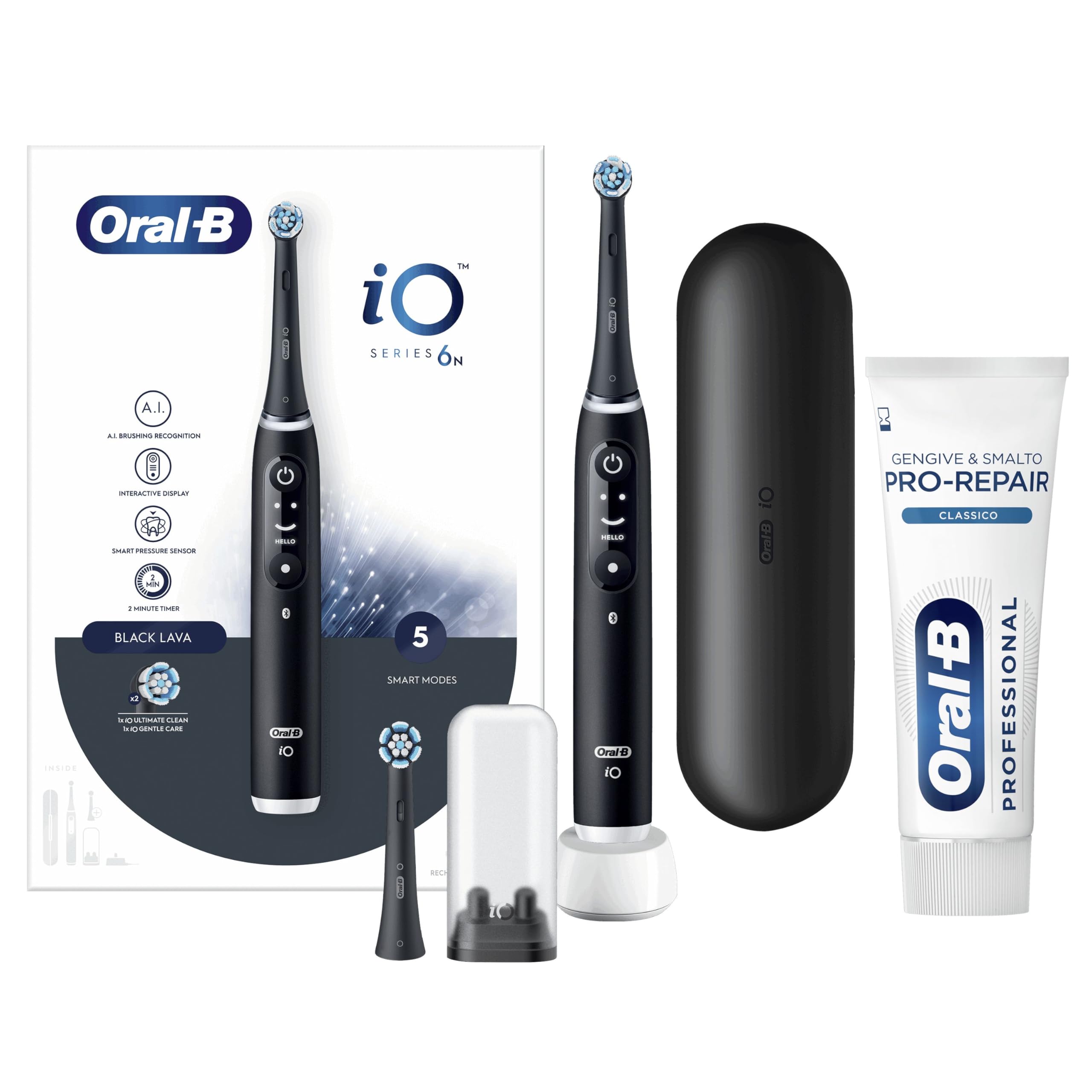 Vendita ORALB PRO1 COLOUR CROSS ACTION SPAZZOLINO ELETTRICO BIANCO - Foto 4