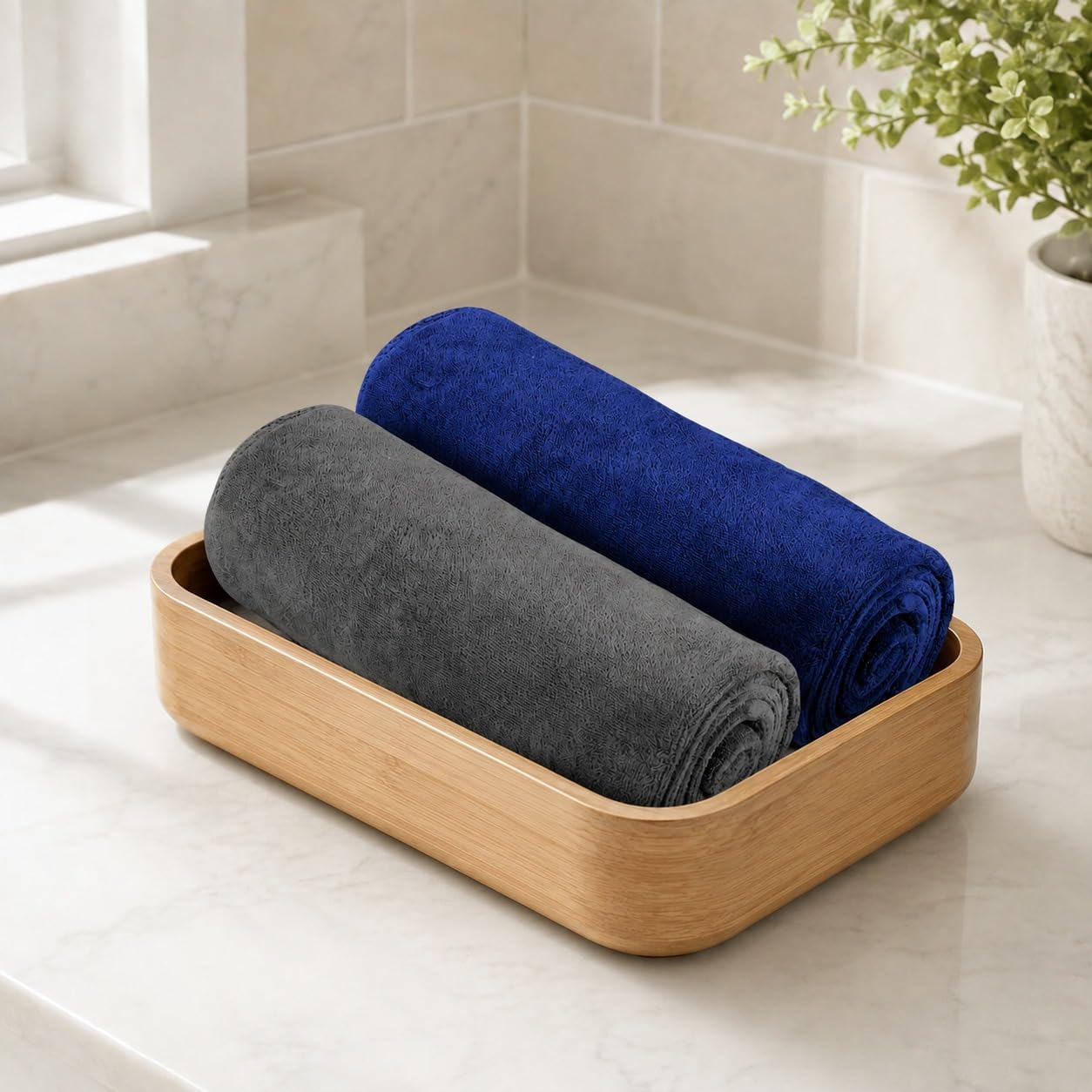 MAXOSHINE Hand Towels - Soft Microfiber Set of 4 -14 MAXOSHINE Hand Towels - Soft Microfiber Set of 4 -14