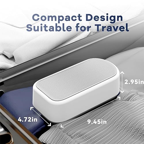 Miniatura 6 de Máquina limpiadora ultrasónica de joyas, 40 W, 22 onzas líquidas (21.6 fl oz), limpiador de joyas sónico profesional portátil para gafas, anillos,