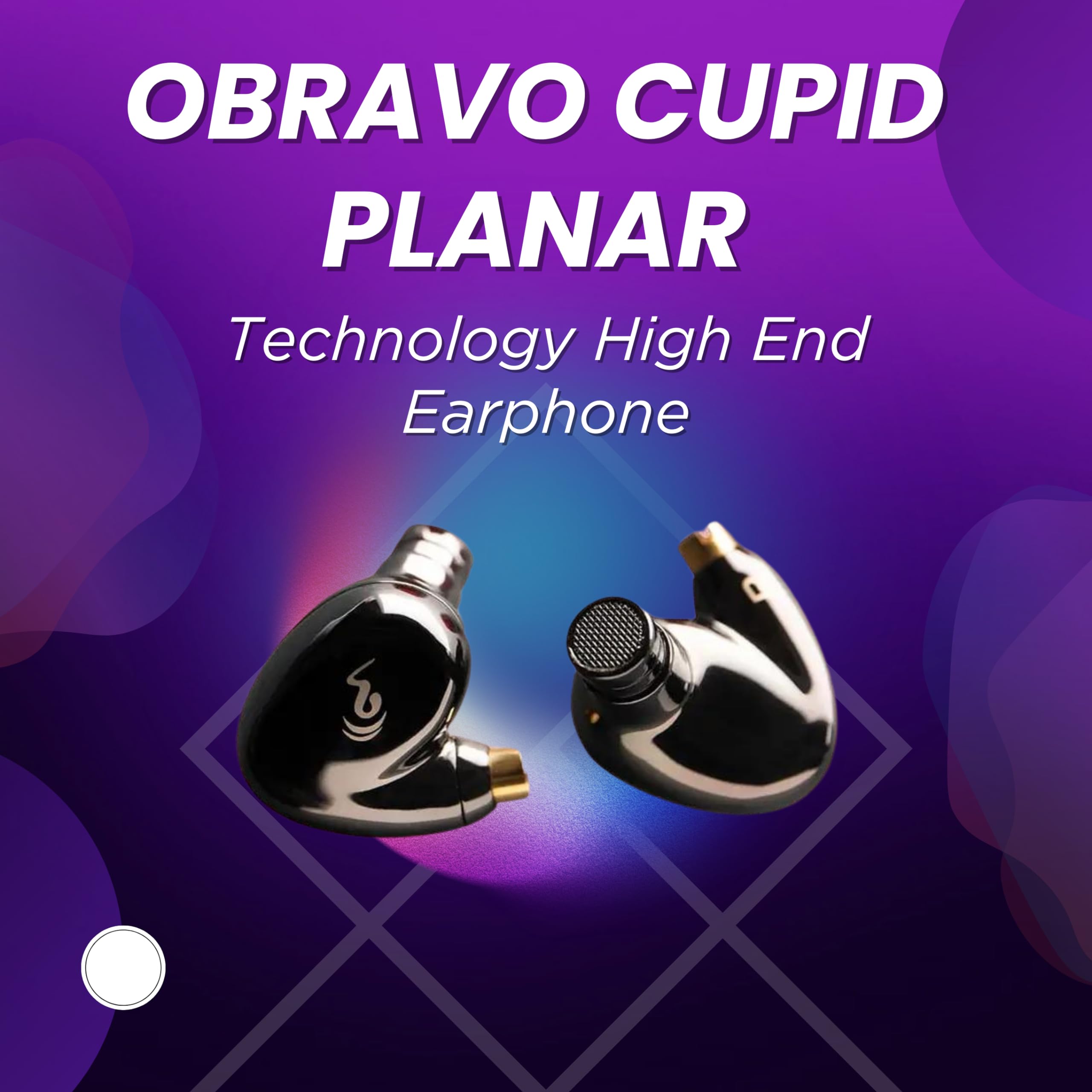 Cupid - Auricolari con tecnologia planare avanzata, comodi, con isolamento acustico, ideali per audiofili e amanti della musica, compatibili con dispositivi da 3,5 mm (Cupid Basic)