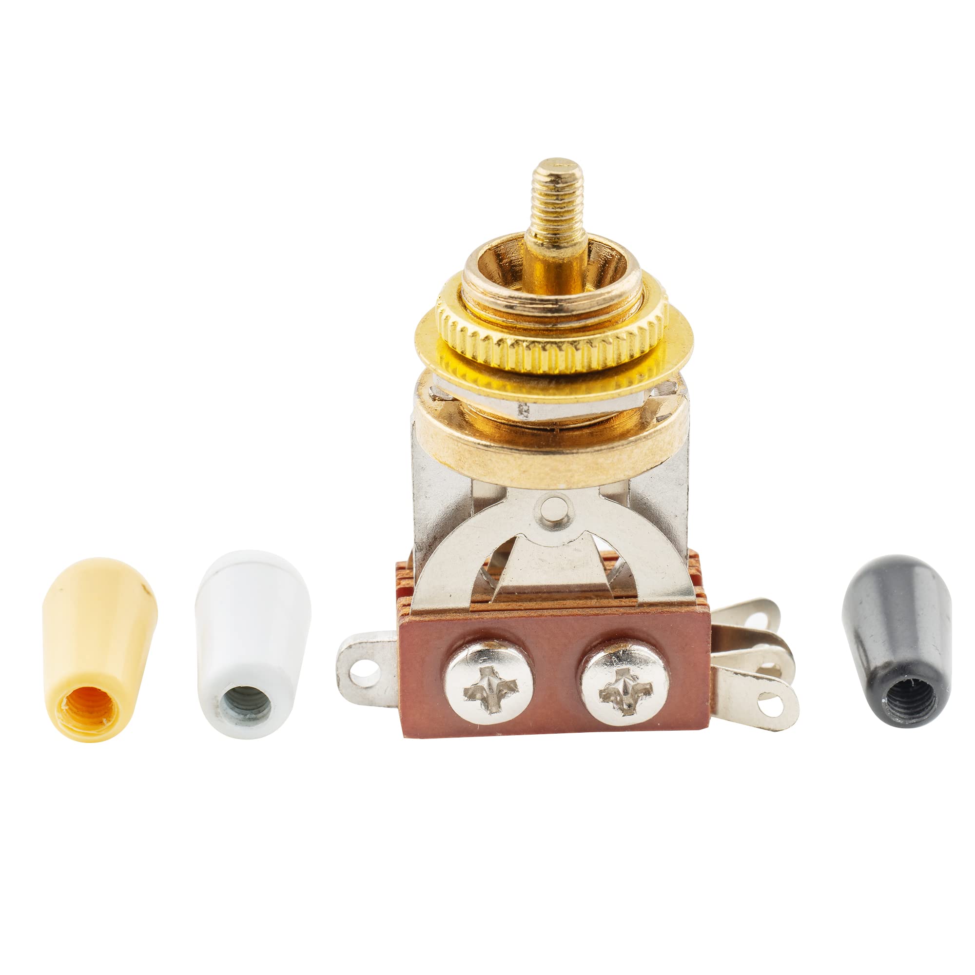 Selettore A 5 Vie Per Chitarra Elettrica - Musiclily Toggle Switch In Plastica Nero (2 Pezzi) - Foto 11