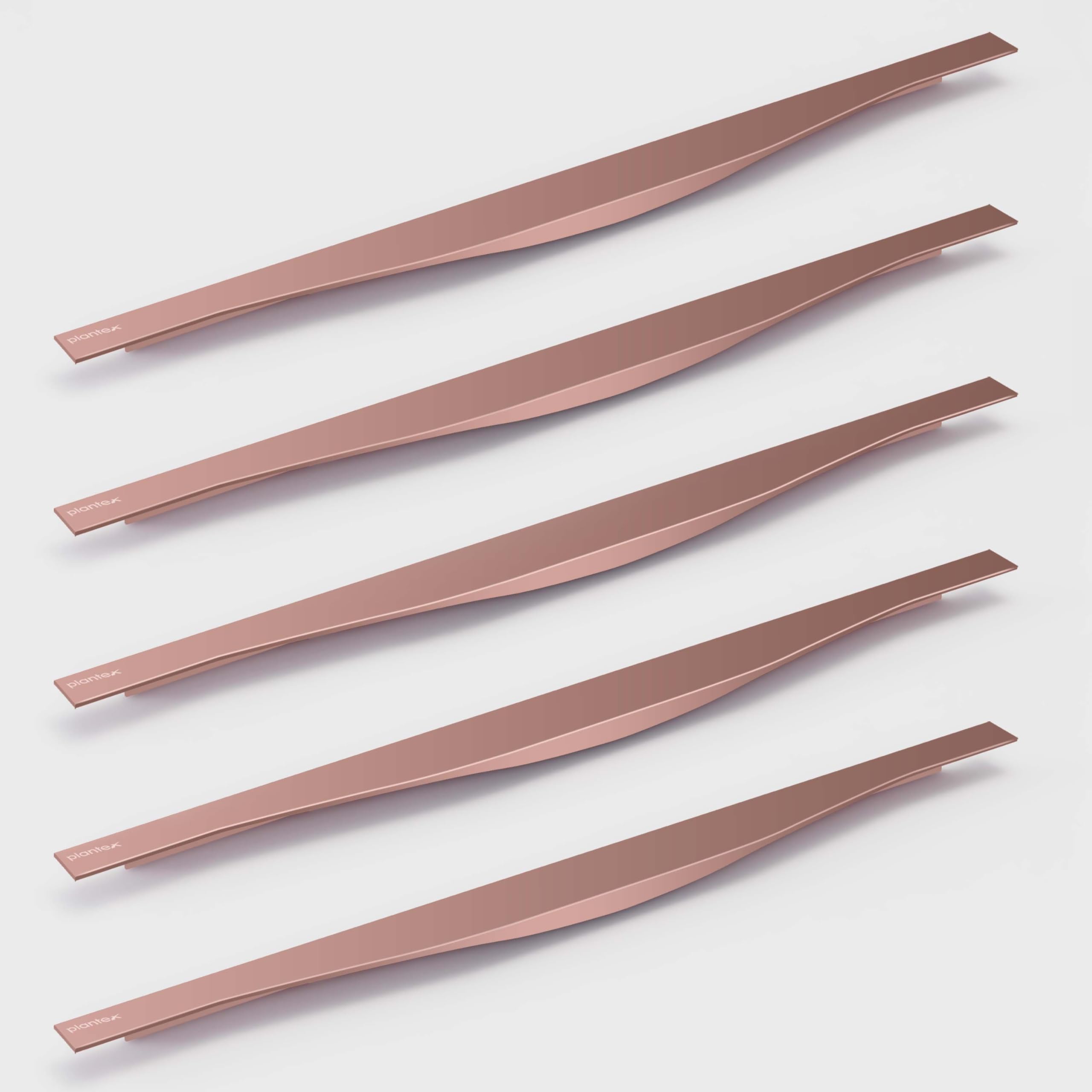 Plantex Profile Handle for Kitchen Cabinet/8 Inch Aluminium Drawer Profile Handle/Wardrobe Pull Handle for Home/Office/Hotel - Pack of 5 (Rose Gold) — Amazon image 9