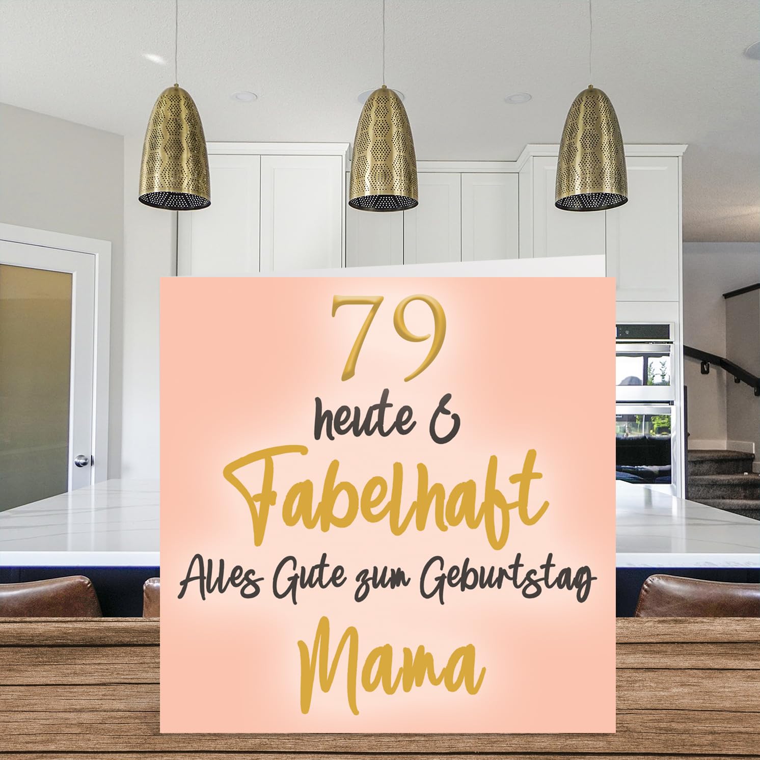 Twizler Geburtstagskarte Für Mama – Mit Silberfolie & Aquarell-Blumen, Elegante Karte Mit Umschlag