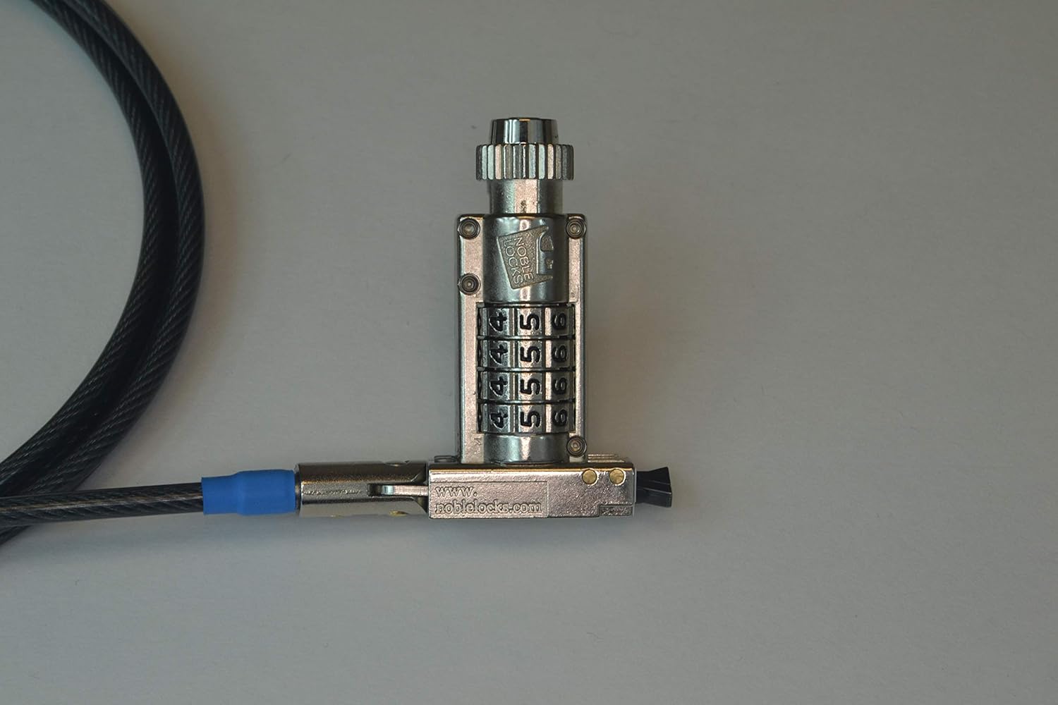 TZ06T Noble Wedge 4 Digit Combination & Barrel Key Lock