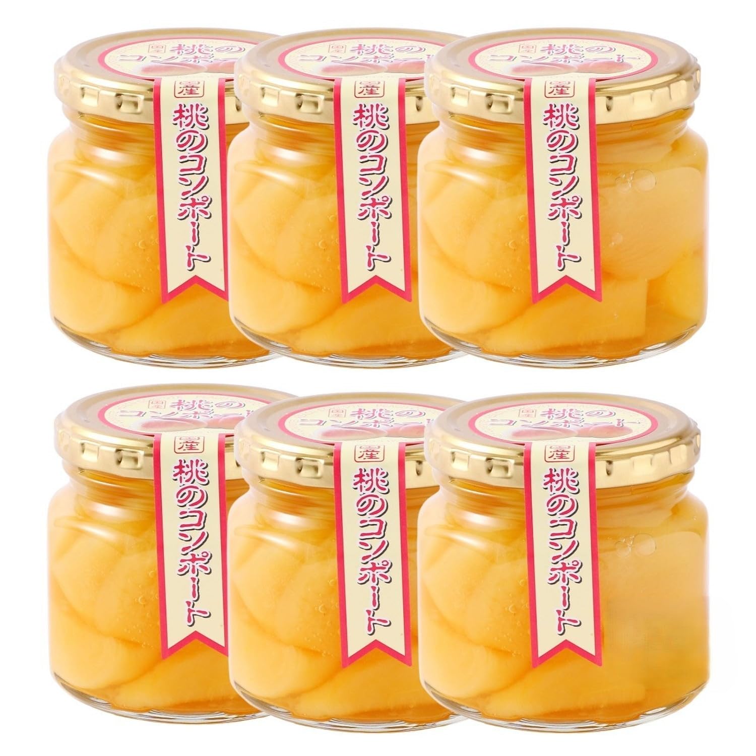 桃 コンポート【岡崎】 桃のコンポート 蜜漬け 贈答用 アイス シャーベット 福島県 伊達市 福島の桃