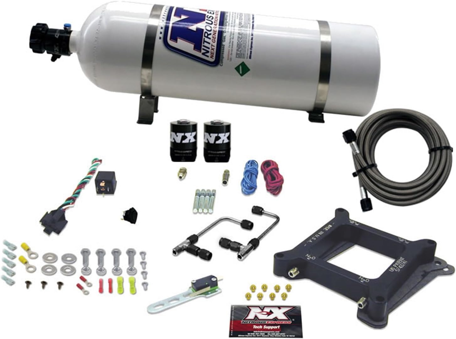 Nitrous Express 4150 Gemini ProPower Nitrous Kit (100