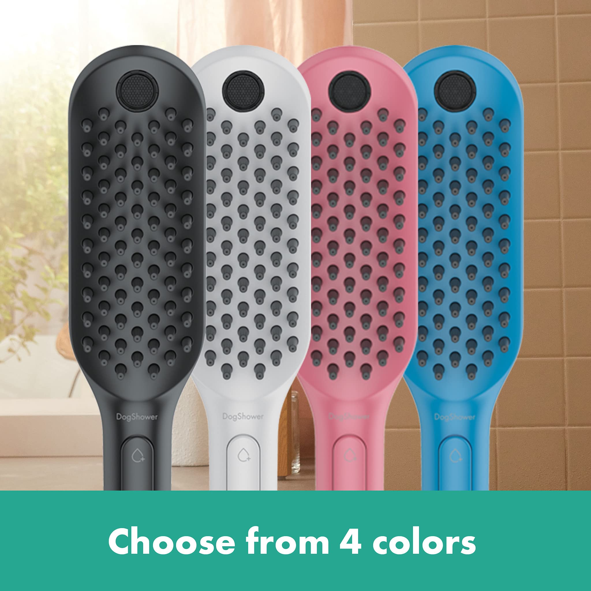 hansgrohe DogShower Główka prysznicowa dla psów 150 3jet z masującymi dyszami Pink, 26640560