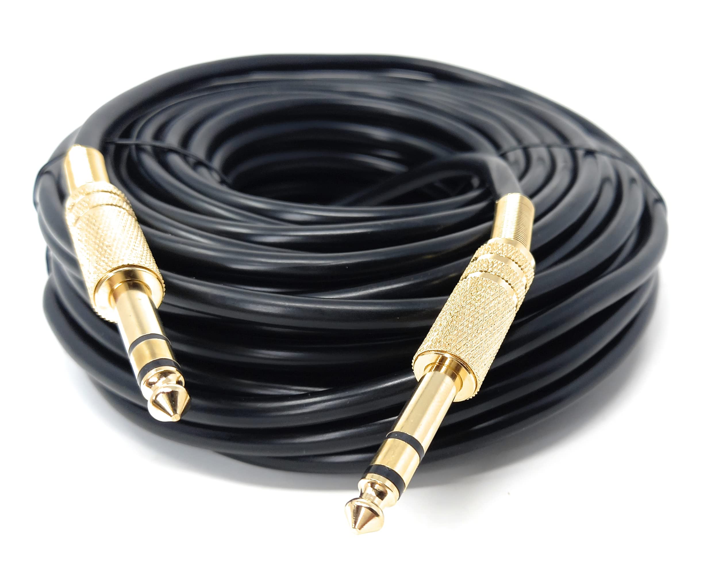 DRUT 15m 6.35mm Male to 6.35mm Male Stereo Audio Cable - Image 3