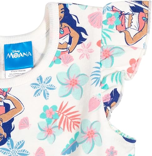 Miniatura 5 de Disney Princesa Moana Mulan Ariel Cenicienta Belle Mameluco de bebé a niño grande