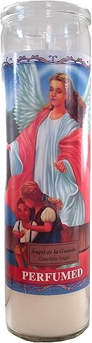 Staci19 Vela devocional de perfume Ángel de la Guarda