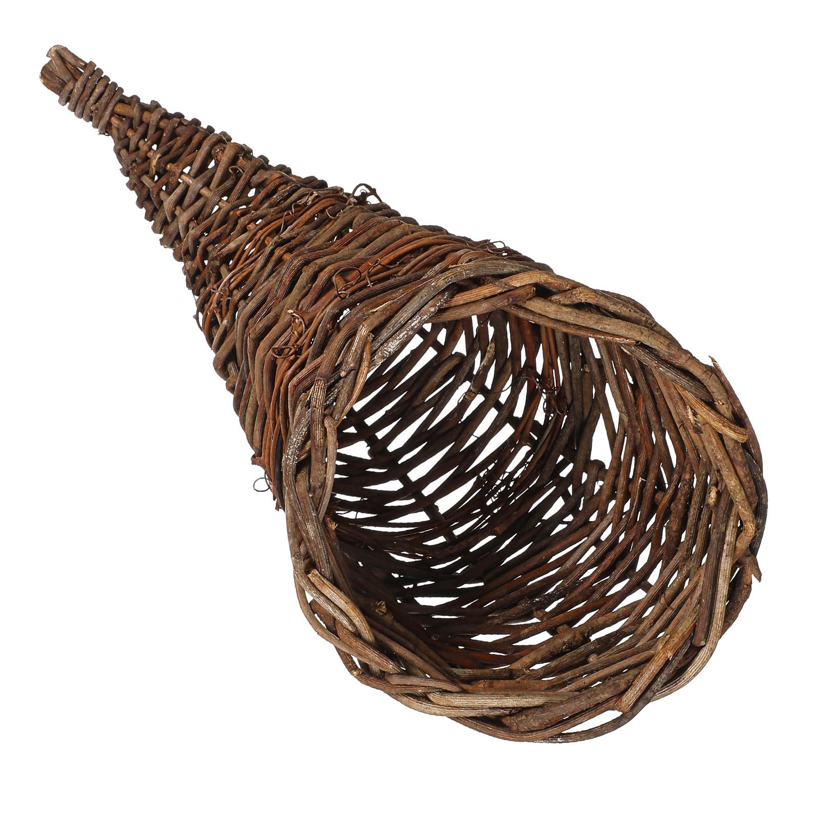 Cesta de almacenamiento de ratán Beatifufu rústica para fruta y pan