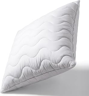 Gentle North Hochwertige Kopfkissen 80x80 cm groß in Hotelqualität - Flauschiges, gut gefülltes Schlafkissen für Allergiker geeignet (Ökotex 100 Zertifiziert) - 60° Waschbar