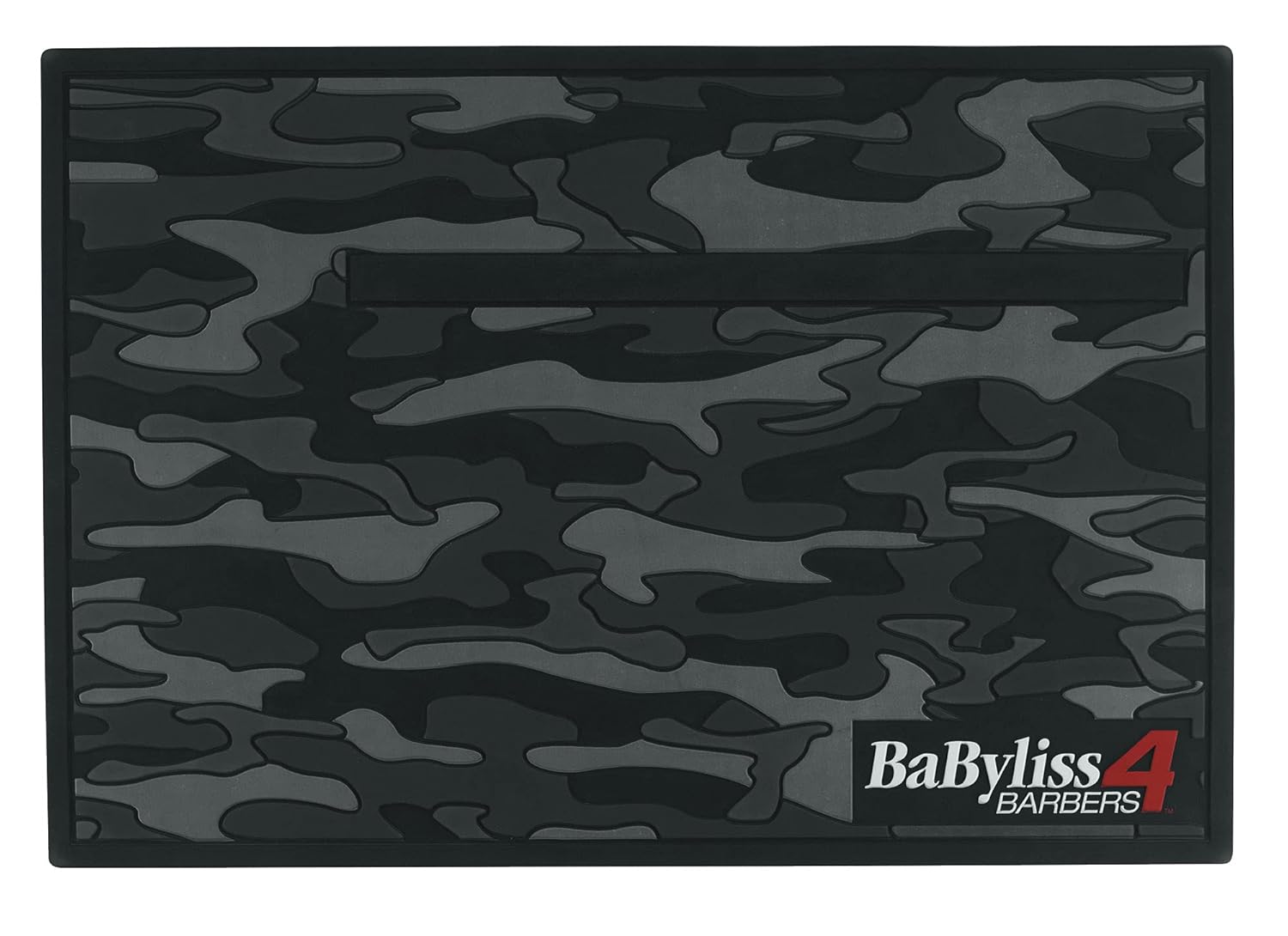 BaBylissPRO Barberology Rubber Mat - BWSM1 Black, 1 Pc Mat