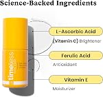 Timeless Skin Care Vitamin C Serum with Vitamin E & Ferulic Acid - 20% Vitamin C Brightening - Face Serum for Oily & Dry Skin - Fragrance-Free for Skin Care (30 ml (Pack of 1))