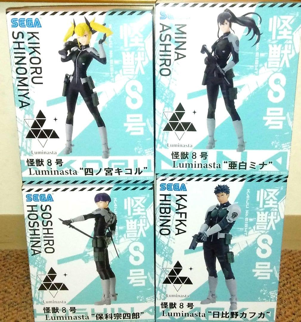 Amazon.co.jp: 怪獣8号 Luminastaフィギュア キコル ミナ カフカ 保科