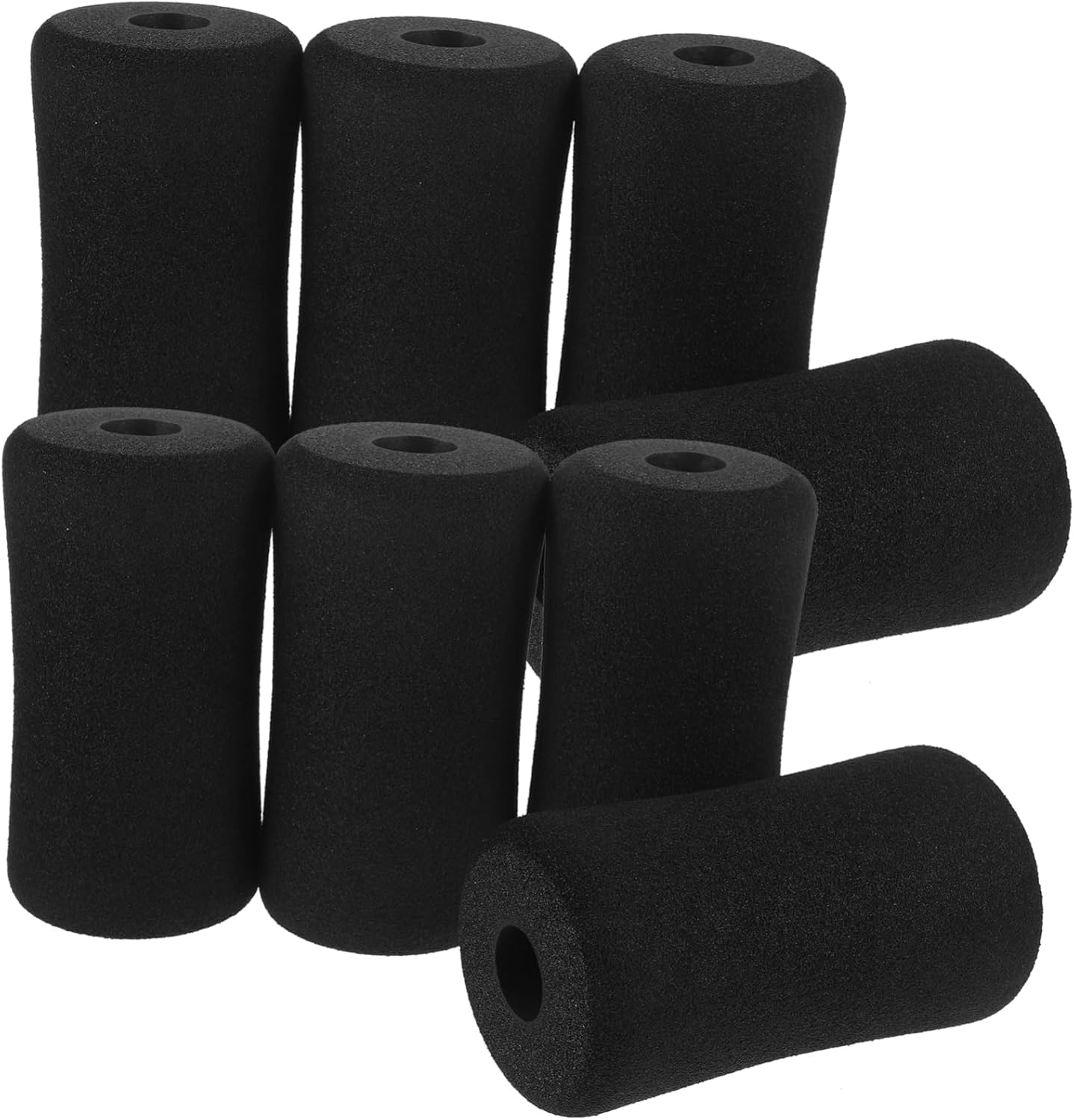 8pcs Foam Foot Pads for Leg Extension Machine Flexible Sponge Roller for Treadmill Handles Fitness Supply for Comfortable Exercise Injury Prevention