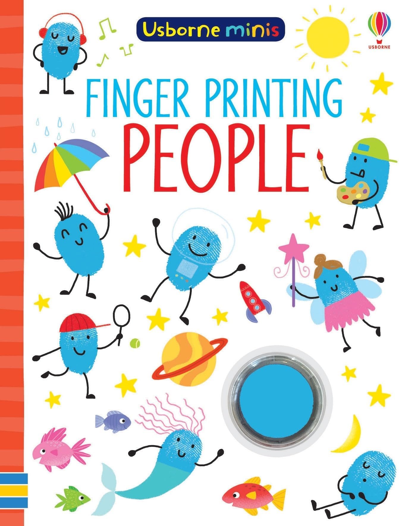 Finger Printing People (Usborne Minis)
