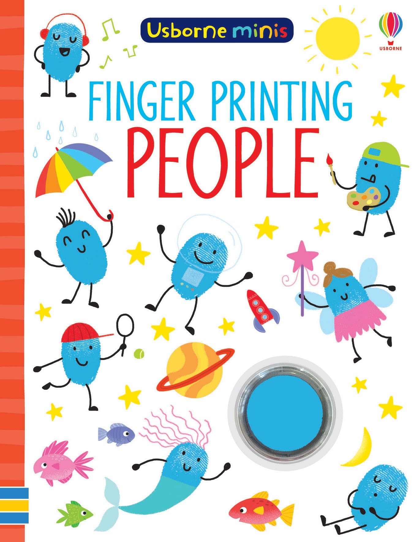 Finger Printing People (Usborne Minis)