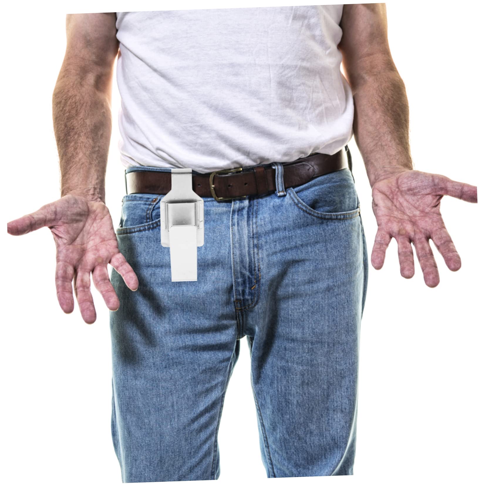 Mipcase 4 Pezzi Gancio per Cintura per Trapano Elettrico Clip per Utensili Facile da Installare e Compatibile con Trapani e Utensili da Giardino