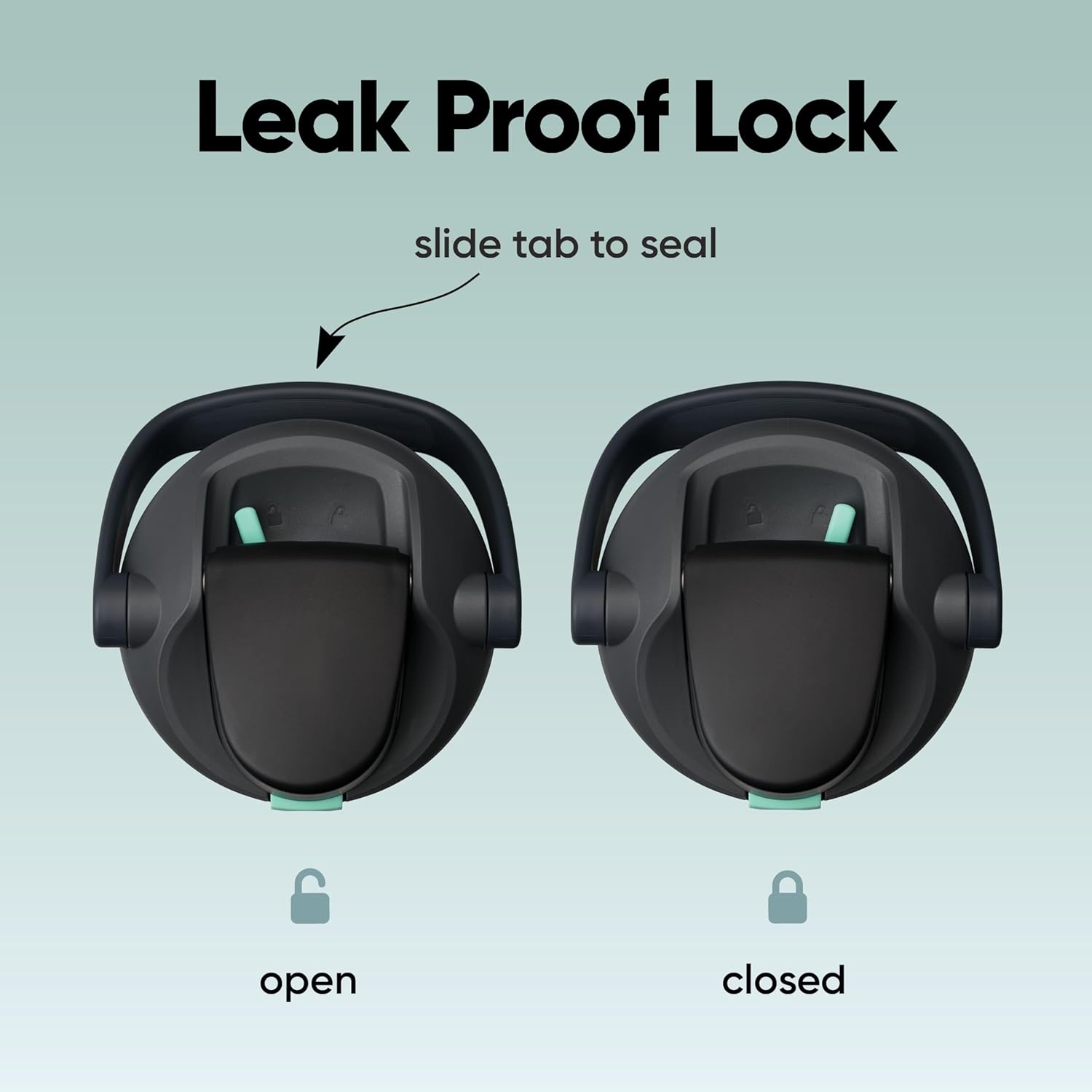 Owala FreeSip Sway Insulated Stainless Steel Water Bottle with Two-Way Spout, Built-In Straw and Bucket Handle, Made for Travel, School, and Sports, 30oz, BPA Free, Leak Proof, Foggy Tide - Image 3