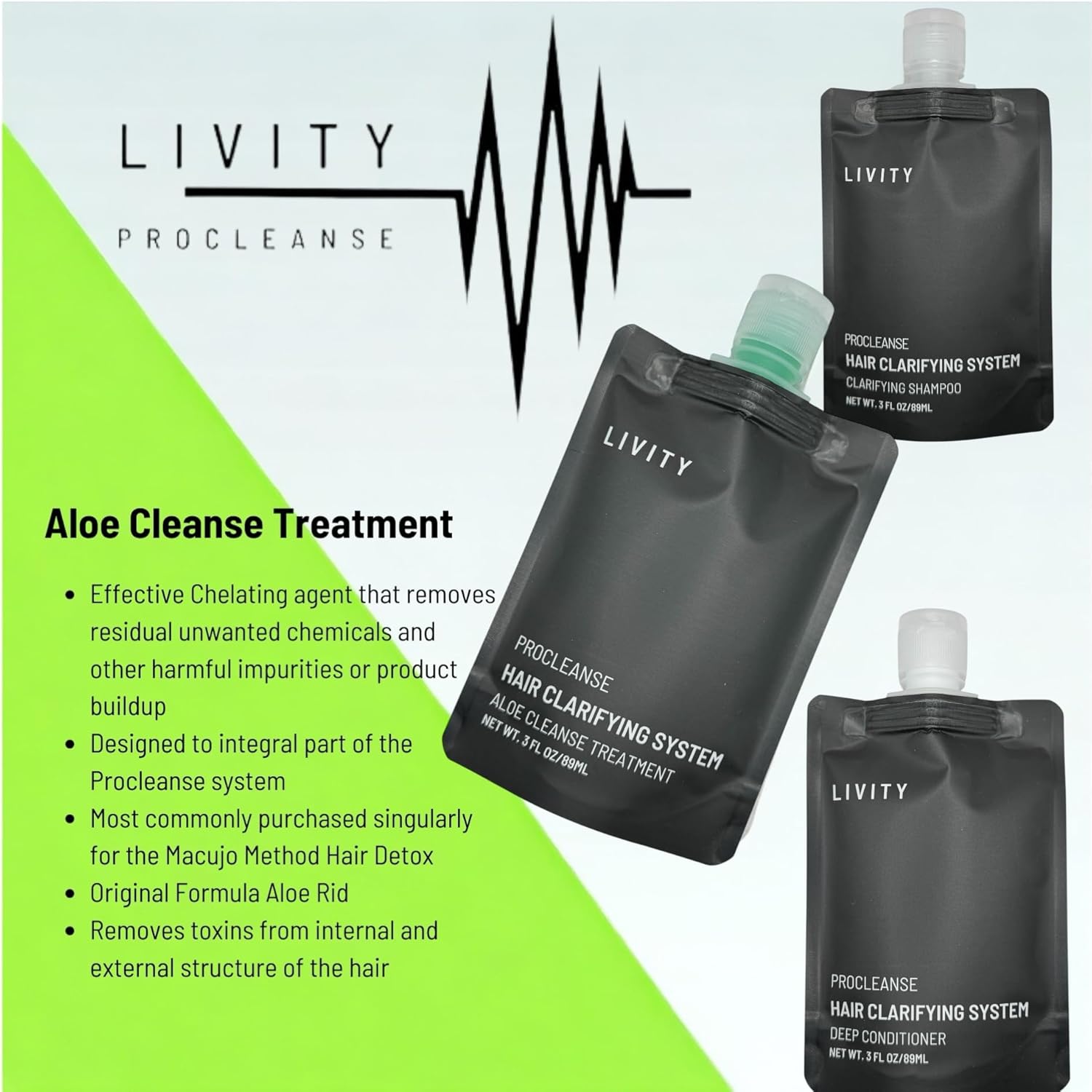Livity Procleanse Hair Follicle Detox Kit - Compare to Aloe-Rid - Macujo Method Replacement - Hair Follicle Detox - Image 5