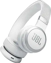 Fone de Ouvido Bluetooth JBL Live 670 com cancelamento de ruído Branco