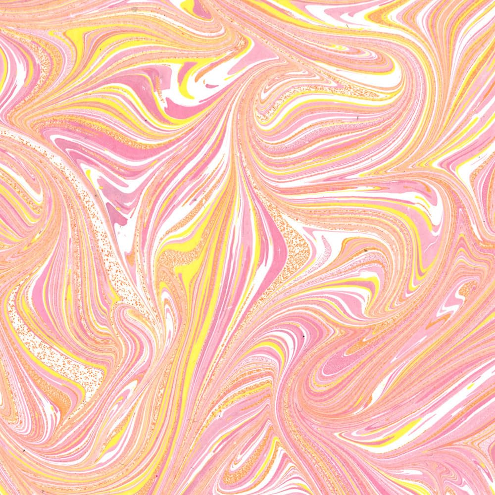 Papier Indien marbré Tutti Frutti Mauve pour éviter les déchirures en pliage