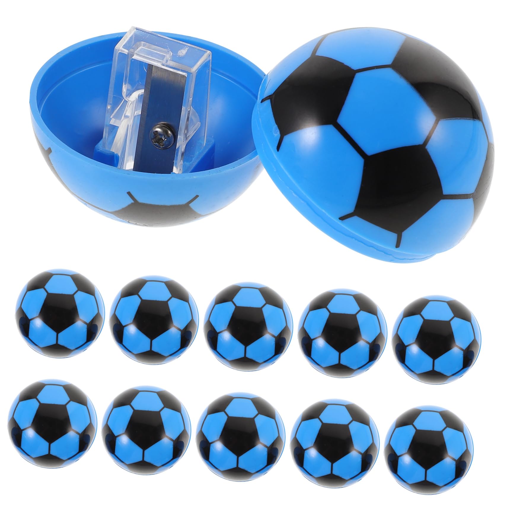 Housoutil 5 Set Temperamatite Calcio Temperamatite Portatili Per Studenti Per Scuola E Ufficio Confortevoli E Pratici Per Facile Affilatura 20 Pezzi*5