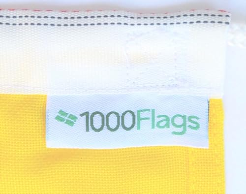 Miniatura 3 de Bandera de señal náutica (ICS) letra "O" Oscar - totalmente cosida 15.0 x 11.8in