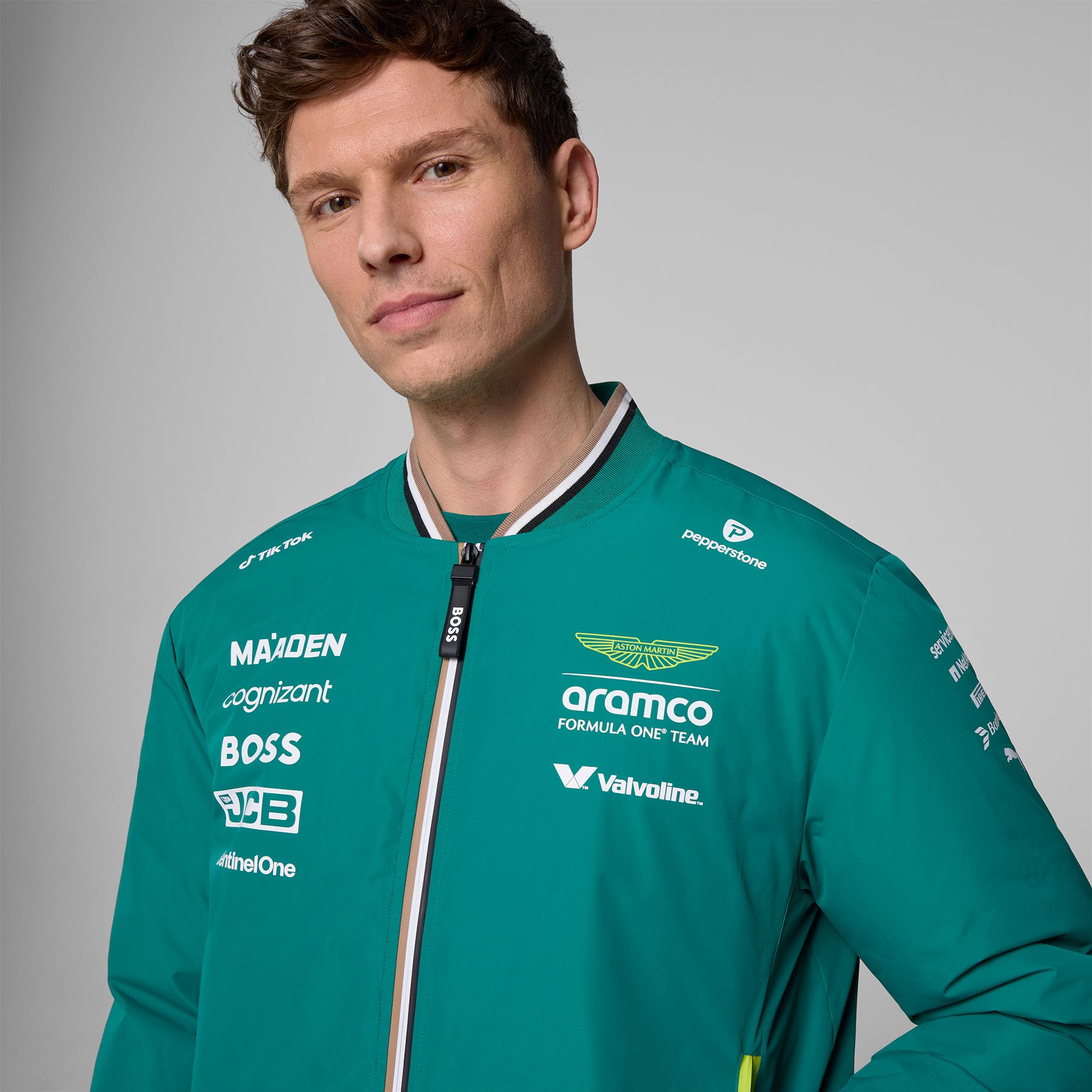 Aston Martin F1 2025 Chaqueta Bomber del Equipo