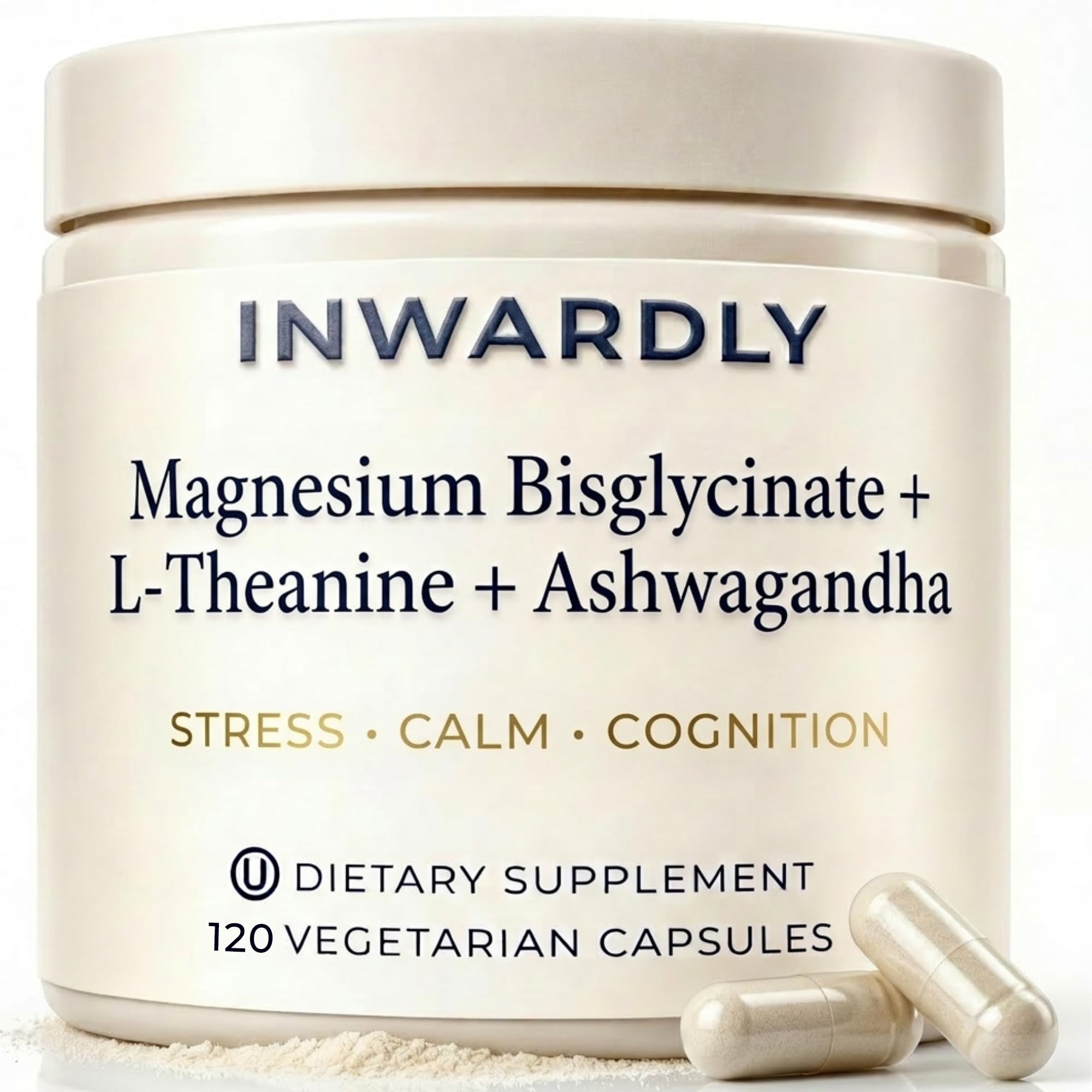 Magnesium Bisglycinate 500mg + KSM-66 Ashwagandha 300mg + L-Theanine 200mg, TRAACS High Absorption Chelated Magnesium Glycinate Supplement for Sleep, Stress & Cognition, 60 Vegan Capsules — Amazon image 9
