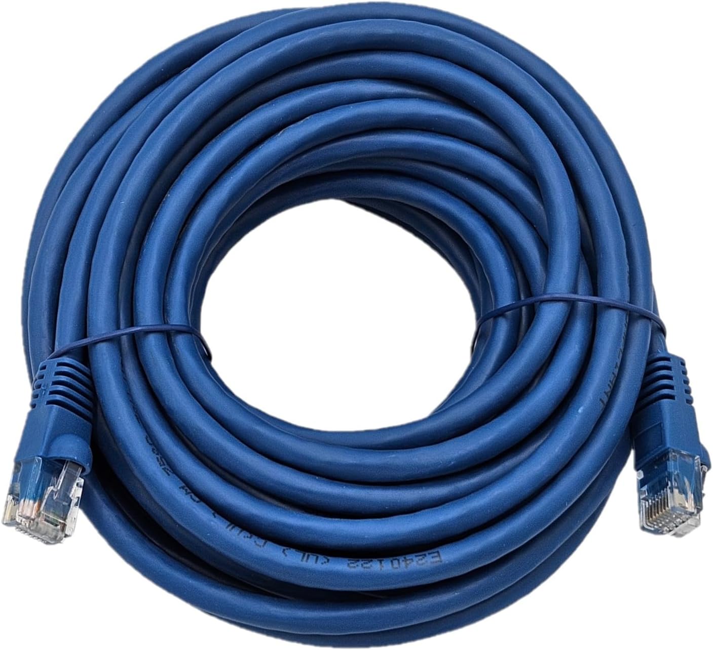 Micro Connectors E08-025BL-10 25 Feet CAT 6 UTP RJ45 Patch Cables, Pack of 10, Blue