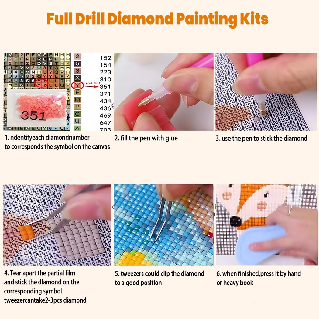 Diamond Painting Catena montuosa Alberi, Fai-da-te Strass a Punto Croce Ricamo Kit, Diamond Painting Kit Completo per Hobby Creativi Adulti, Mosaico Artigianato, Decorazioni Casa 100x150cm Z-l-516