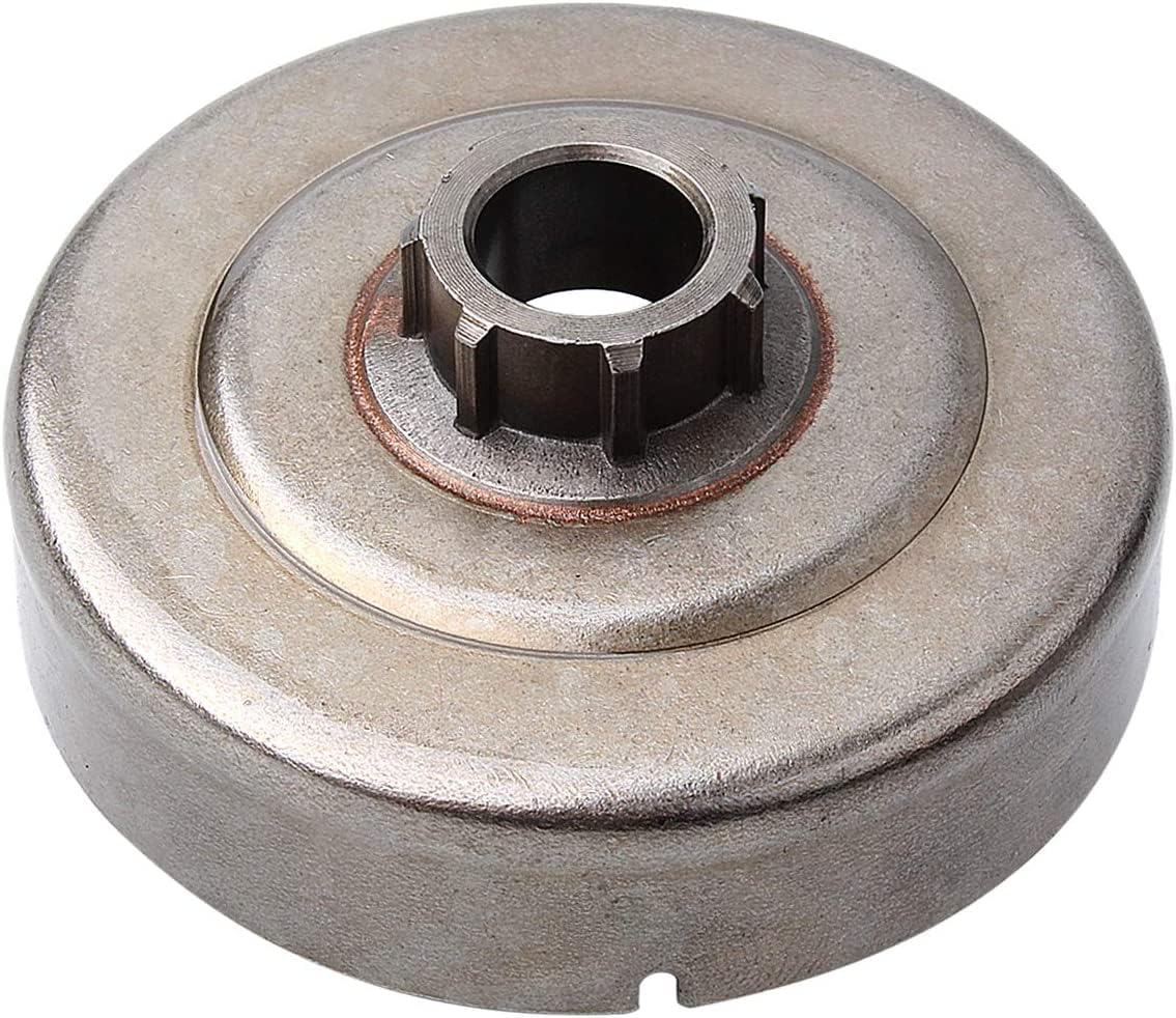 Kit de Tambor de Embrague con piñón de llanta de 3/8-7T Compatible con Motosierra MS211, MS171, MS181, MS171C, MS181C y MS211C