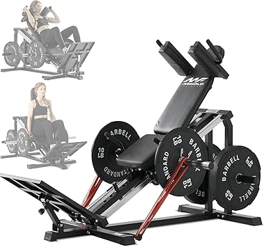 Mikolo 30-Degree Leg Press and Hack Squat Machine