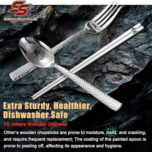 Miniatura 4 de shiningsoul Ceramic Anime Style Straw Hat Ramen Bowl Set, Hammered Stainless Steel Fork & Spoon, Good ideal Gift Anime Merchandise for OP