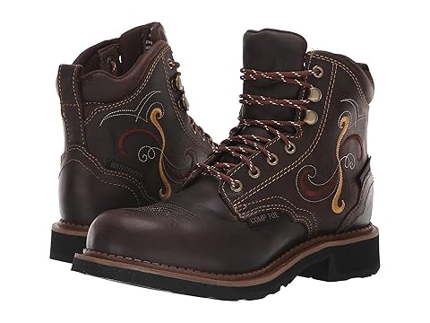 Justin Deanne Nano Comp Toe Boots - Cowgirl Delight