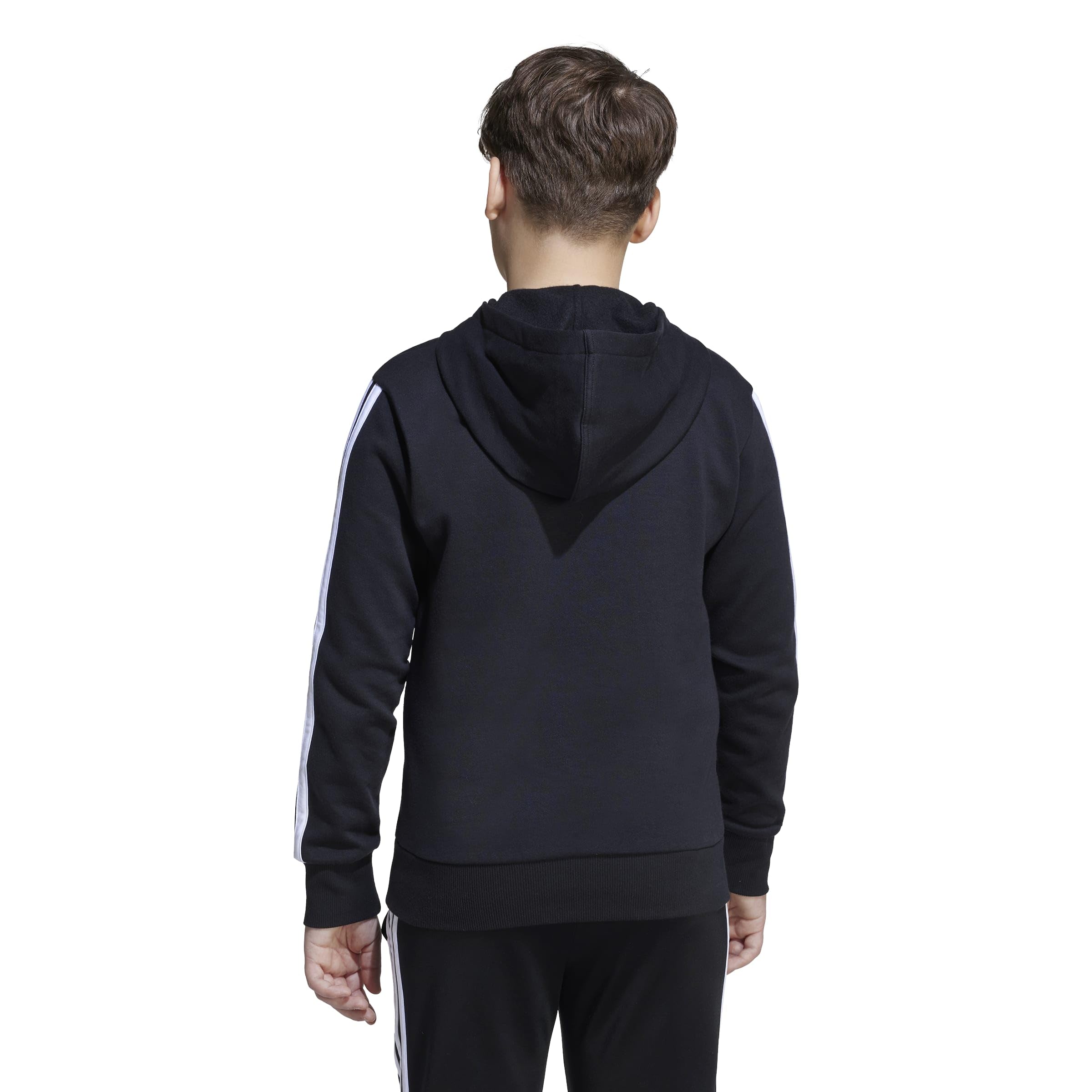 Adidas Unisex - Bambini e Ragazzi Essentials 3 Stripes Hoodie