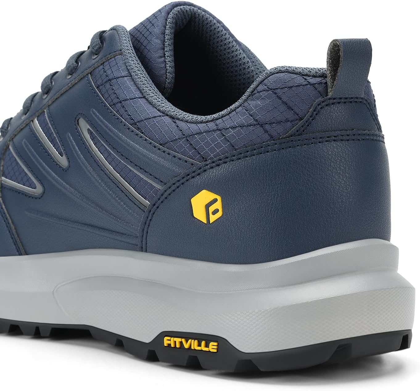 FitVille Mens Wide Hiking Shoes Outdoor Walking Shoes Trekking Trails Sneakers with Slip Resistant - Image 6