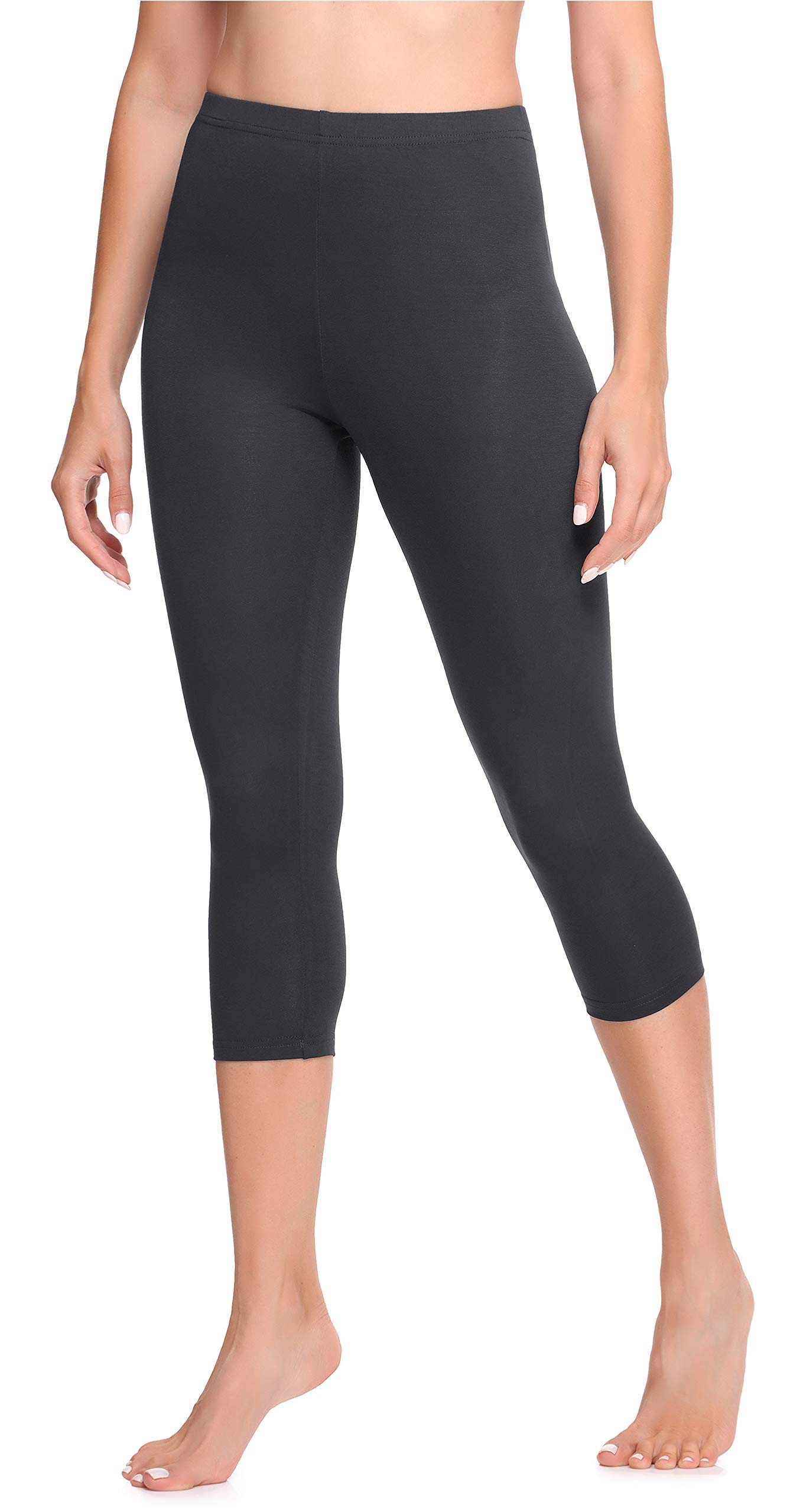 Ladeheid Damen Leggings 3/4 aus Viskose LA40-202