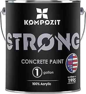 Dove Gray Concrete Floor Paint 1 Gallon