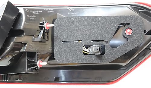 Miniatura 8 de MARTEXBUY Lámpara trasera izquierda compatible con Mercedes-Benz 2010 2011 2012 2013 Clase E Sedan E350 y E550 y E63 AMG, lado exterior izquierdo