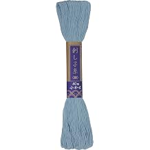 Yokota Sashiko Thread 40m 5x1 Light Blue